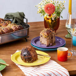 Set 6 đĩa cầu vồng Le Creuset 22cm