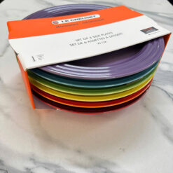 Set 6 đĩa cầu vồng Le Creuset 22cm