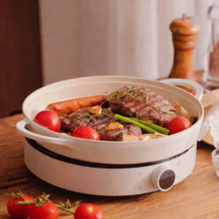 Set bếp từ kèm chảo nướng Fika Neoflam