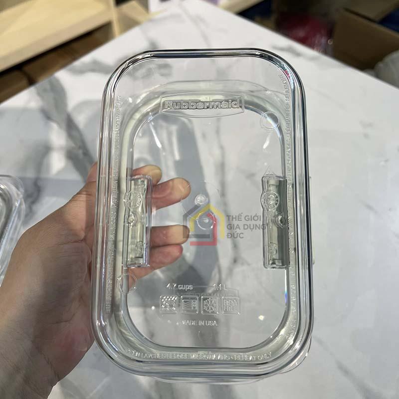 set-hop-tru-thuc-pham-rubbermaid-brilliance-tritan-12-mon (3) Set hộp trữ thực phẩm Rubbermaid Brilliance Tritan 12 món