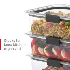 Set hộp trữ thực phẩm Rubbermaid Brilliance Tritan 12 món