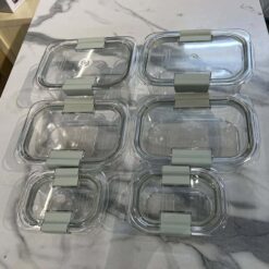 Set hộp trữ thực phẩm Rubbermaid Brilliance Tritan 12 món