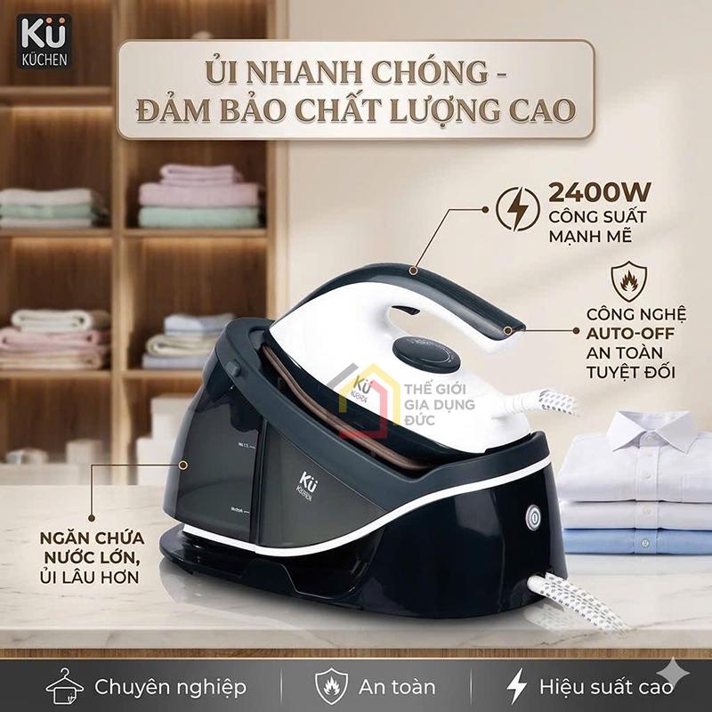 ban-la-hoi-nuoc-kuchen-express-ultimate-pro-kuhi6221 (2) Bàn là hơi nước Kuchen Express Ultimate Pro + KUHi6221