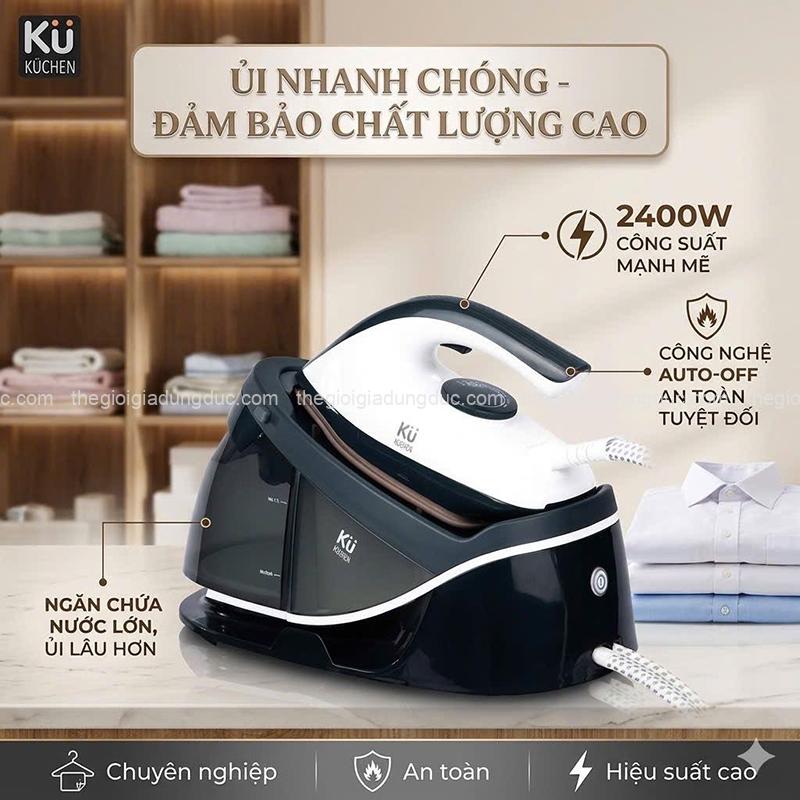 ban-la-hoi-nuoc-kuchen-express-ultimate-pro-kuhi6221 (2) Bàn là hơi nước Kuchen Express Ultimate Pro + KUHi6221