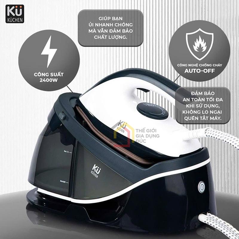 ban-la-hoi-nuoc-kuchen-express-ultimate-pro-kuhi6221 (4) Bàn là hơi nước Kuchen Express Ultimate Pro + KUHi6221
