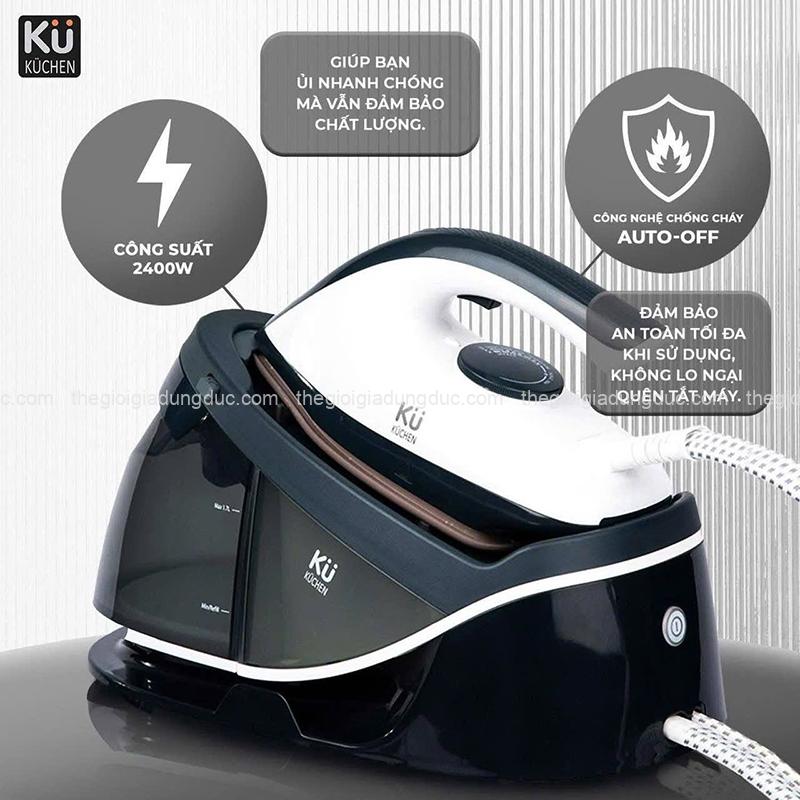 ban-la-hoi-nuoc-kuchen-express-ultimate-pro-kuhi6221 (4) Bàn là hơi nước Kuchen Express Ultimate Pro + KUHi6221