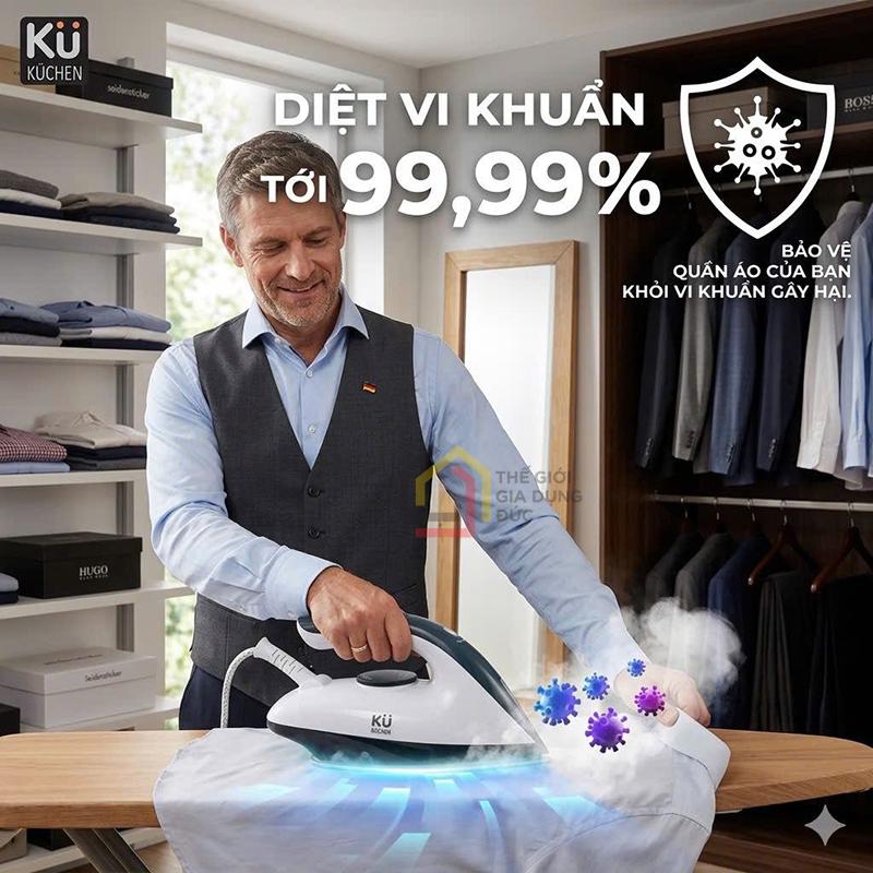 ban-la-hoi-nuoc-kuchen-express-ultimate-pro-kuhi6221 (6) Bàn là hơi nước Kuchen Express Ultimate Pro + KUHi6221