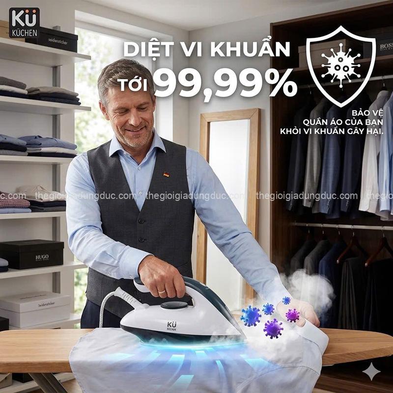 ban-la-hoi-nuoc-kuchen-express-ultimate-pro-kuhi6221 (6) Bàn là hơi nước Kuchen Express Ultimate Pro + KUHi6221