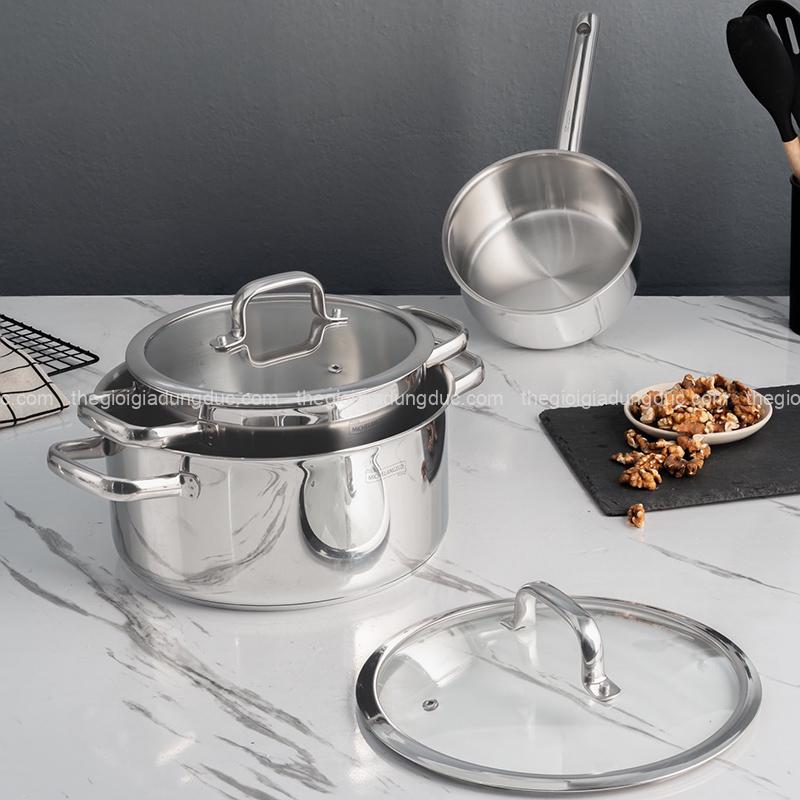 bo-noi-michelangelo-cook-4-u-5-mon (2) Bộ nồi Michelangelo Cook 4 U (5 món)