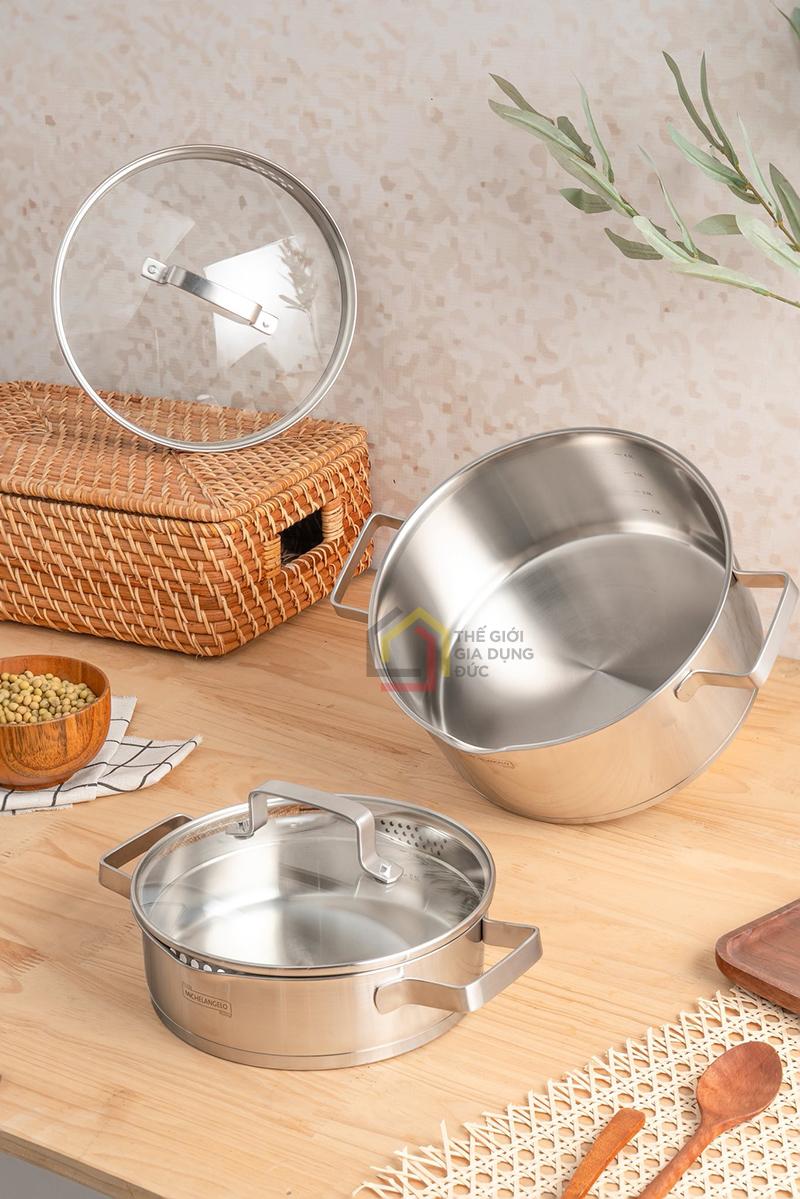 bo-noi-michelangelo-essential-5-mon (4) Bộ nồi Michelangelo Essential 5 món