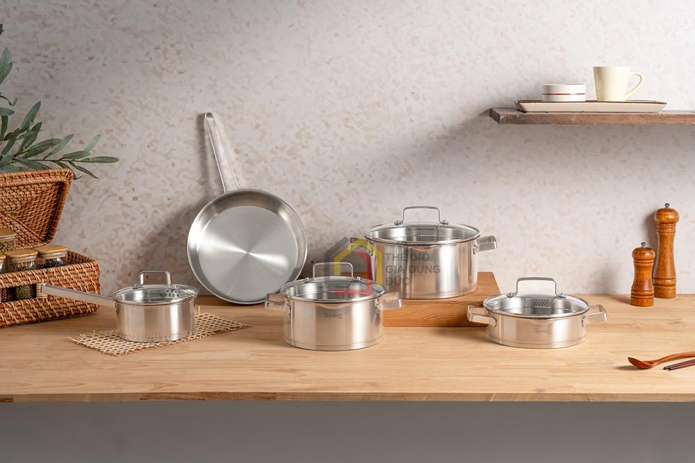 Bộ nồi Michelangelo Essential 5 món