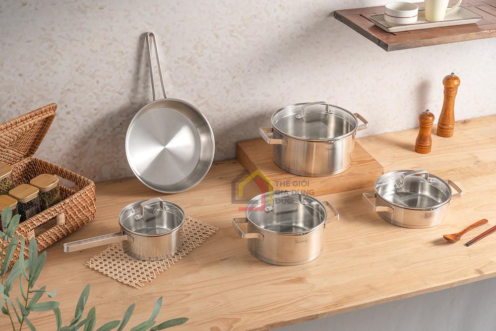 Bộ nồi Michelangelo Essential 5 món