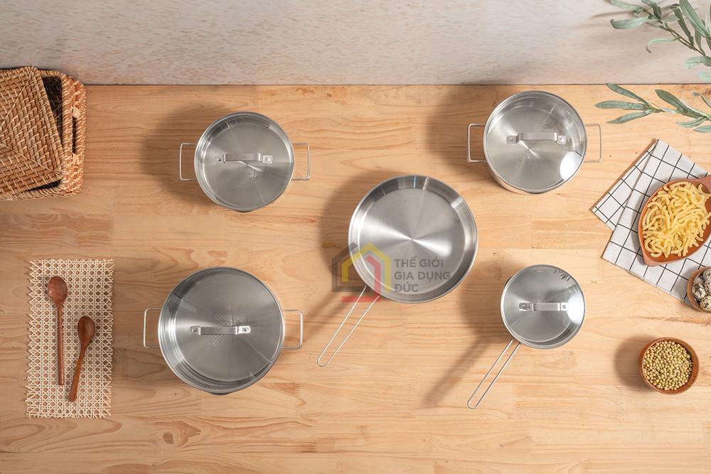 Bộ nồi Michelangelo Essential 5 món