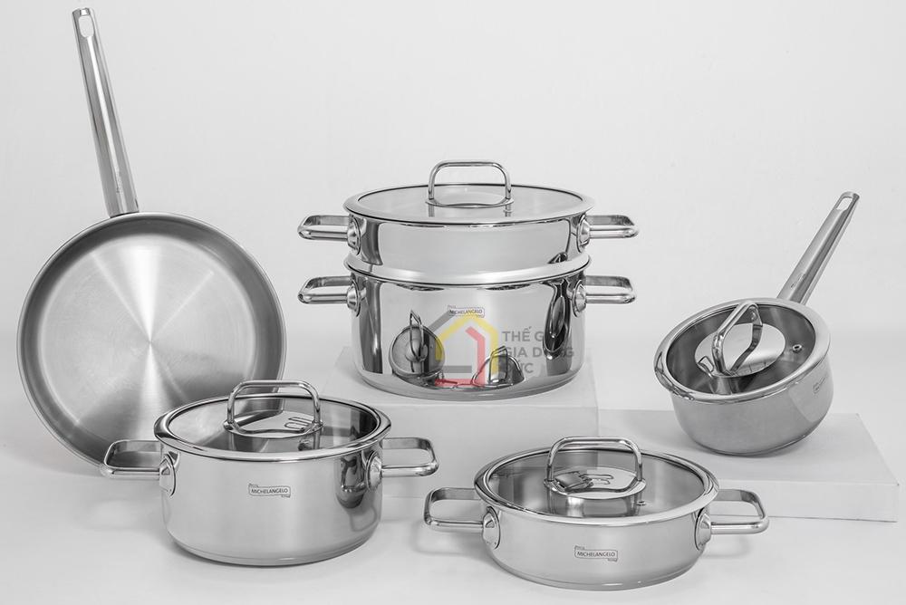 Bộ nồi Michelangelo Euroshine 6 món
