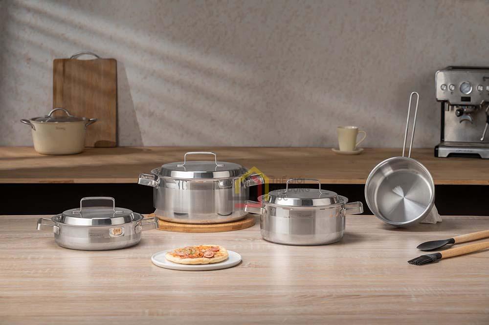 Bộ nồi Michelangelo Home Chef 4 món