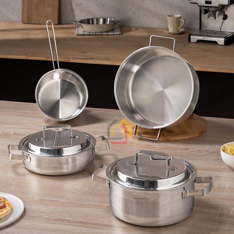 bo-noi-michelangelo-professional-4-mon (2) Bộ nồi Michelangelo Professional 4 món