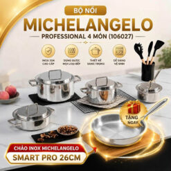 Bộ nồi Michelangelo Professional 4 món