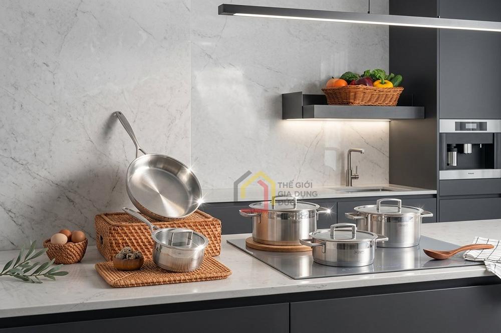 Bộ nồi Michelangelo Signature 5 món