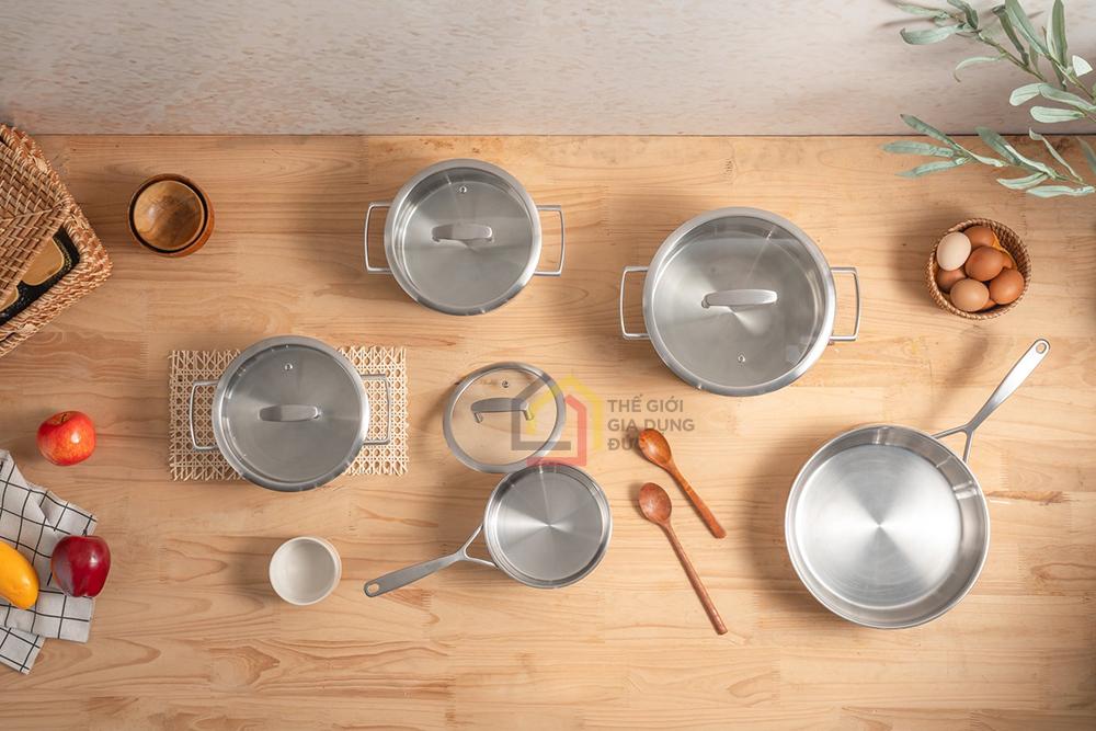 Bộ nồi Michelangelo Signature 5 món