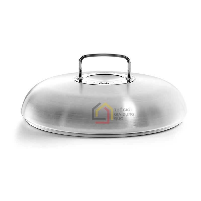 chao-fissler-profi-2-quai-kem-vung-inox-24cm (3) Chảo Fissler Profi 2 quai kèm vung inox 24cm