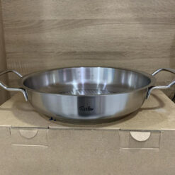 Chảo Fissler Profi 2 quai kèm vung inox 24cm
