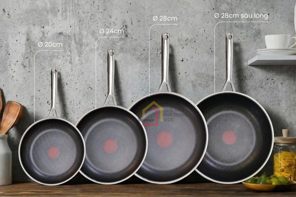 Chảo sâu lòng Steiger Profiheat 28cm Wok