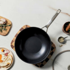 Chảo sâu lòng Steiger Titanpro Wok 28cm