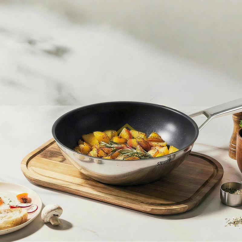 chao-sau-long-steiger-titanpro-wok-28cm (6) Chảo sâu lòng Steiger Titanpro Wok 28cm