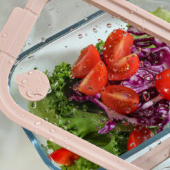 Hộp thủy tinh chịu nhiệt hình chữ nhật Kaiyo