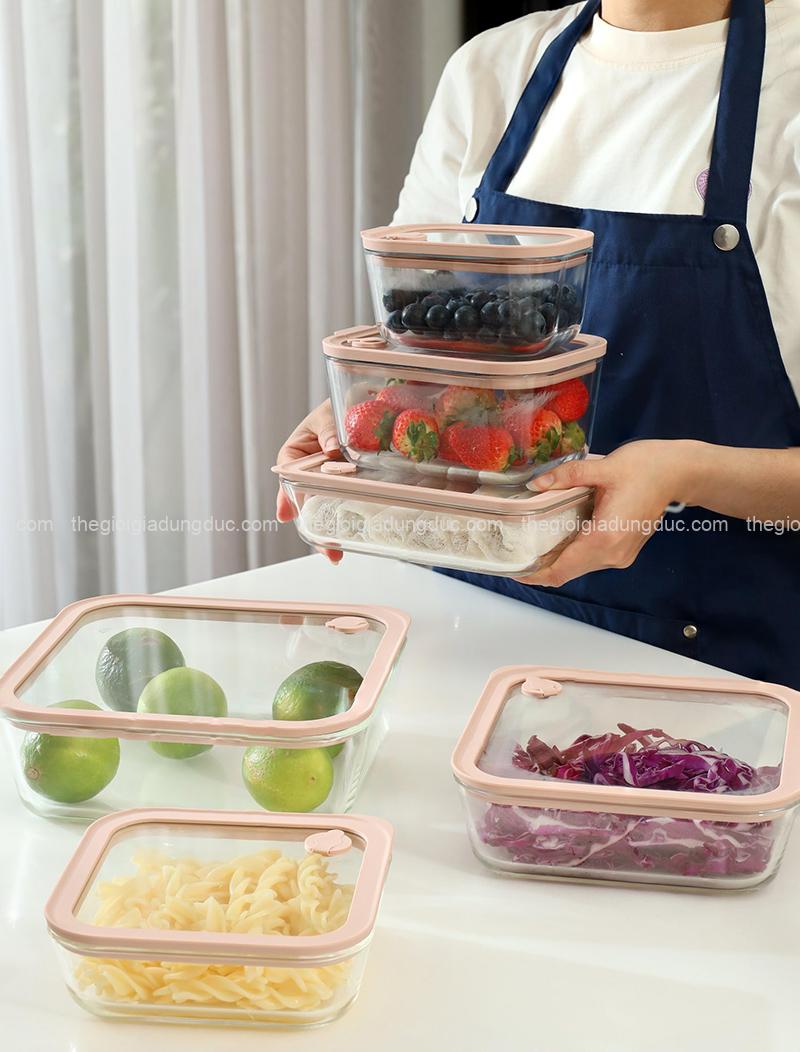 hop-thuy-tinh-chiu-nhiet-hinh-vuong-kaiyo (10) Hộp thủy tinh chịu nhiệt hình vuông Kaiyo