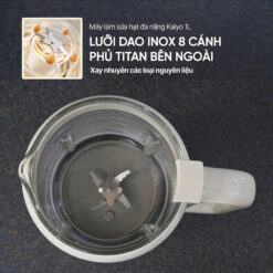 Máy làm sữa hạt đa năng Kaiyo KNM-411 1L