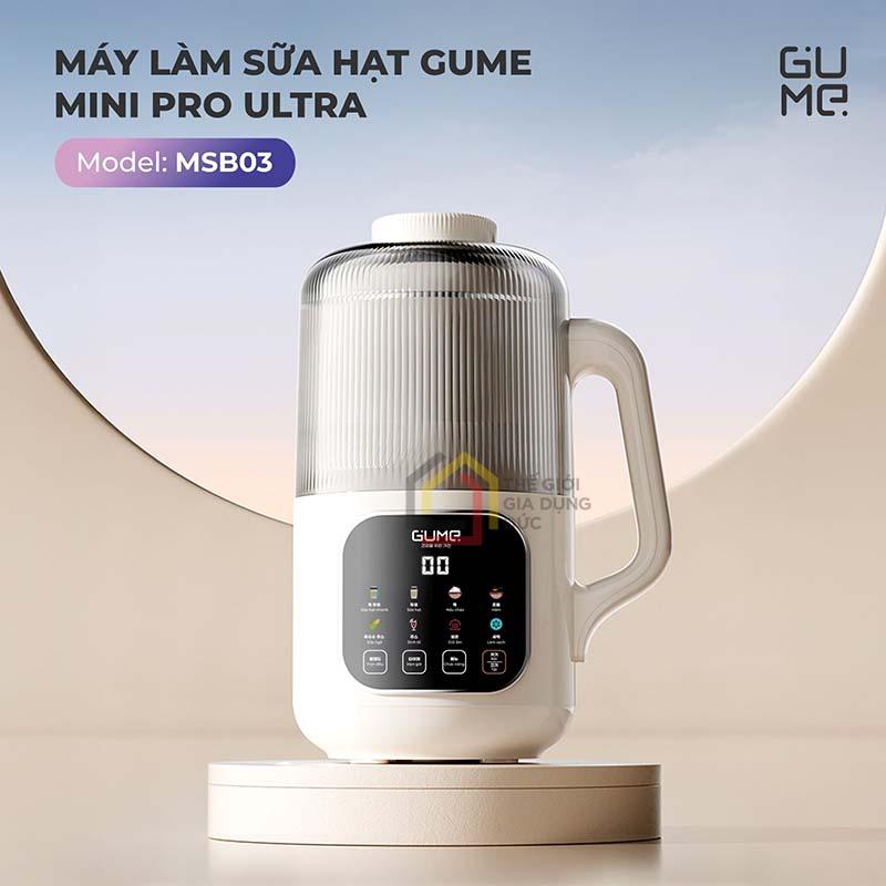 may-lam-sua-hat-gume-mini-pro-ultra-msb03 (1) Máy làm sữa hạt Gume Mini Pro Ultra MSB03