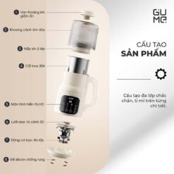 Máy làm sữa hạt Gume Mini Pro Ultra MSB03