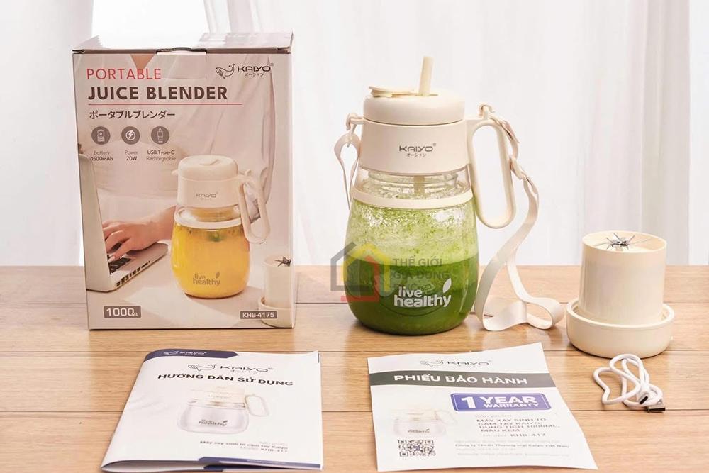 Máy xay sinh tố cầm tay Kaiyo KHB-417