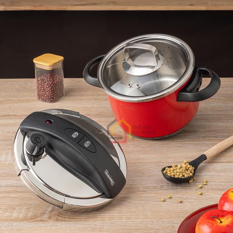 noi-ap-suat-michelangelo-ruby-4l (3) Nồi áp suất Michelangelo Ruby 4L