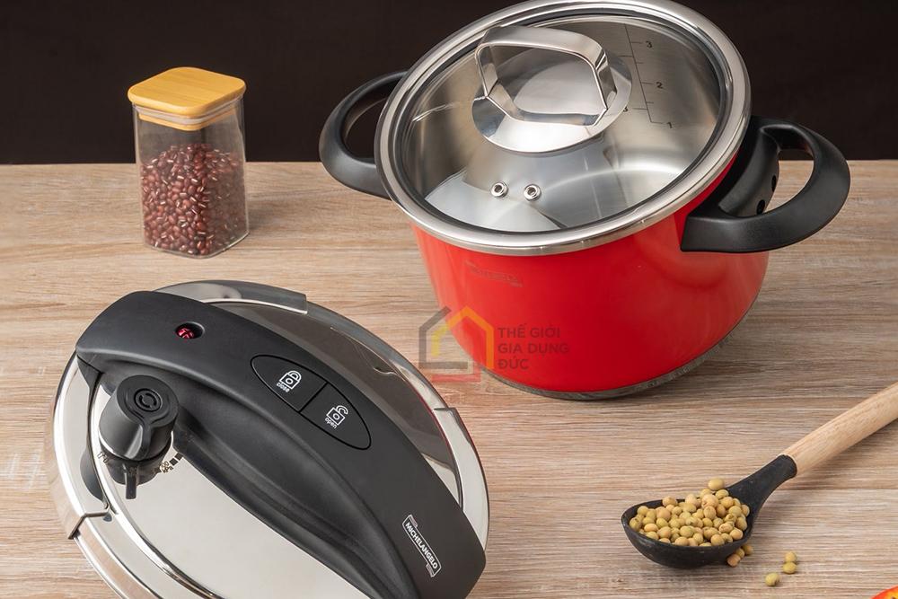 Nồi áp suất Michelangelo Ruby 4L