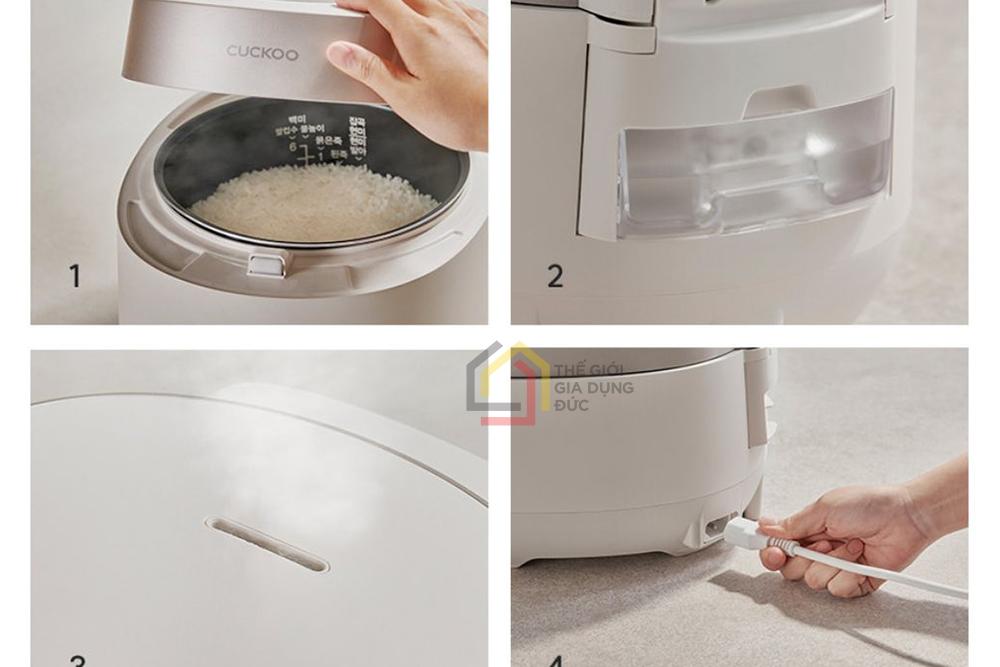 Nồi cơm điện Cuckoo CR-0685GW 1,08L