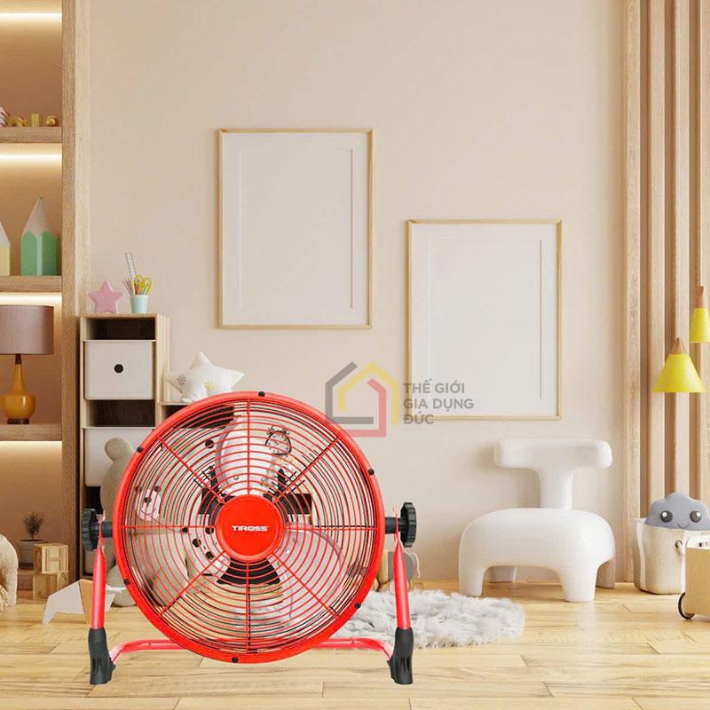 quat-san-tich-dien-tiross-ts9178-30cm (2) Quạt sàn tích điện Tiross TS9178 30cm
