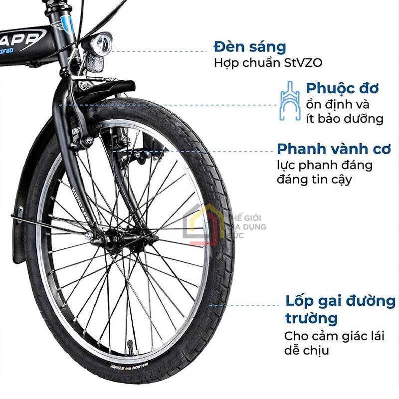 xe-dap-gap-gon-zundapp-zf20-speed-folder (10) Xe đạp gấp gọn Zündapp ZF20 Speed Folder