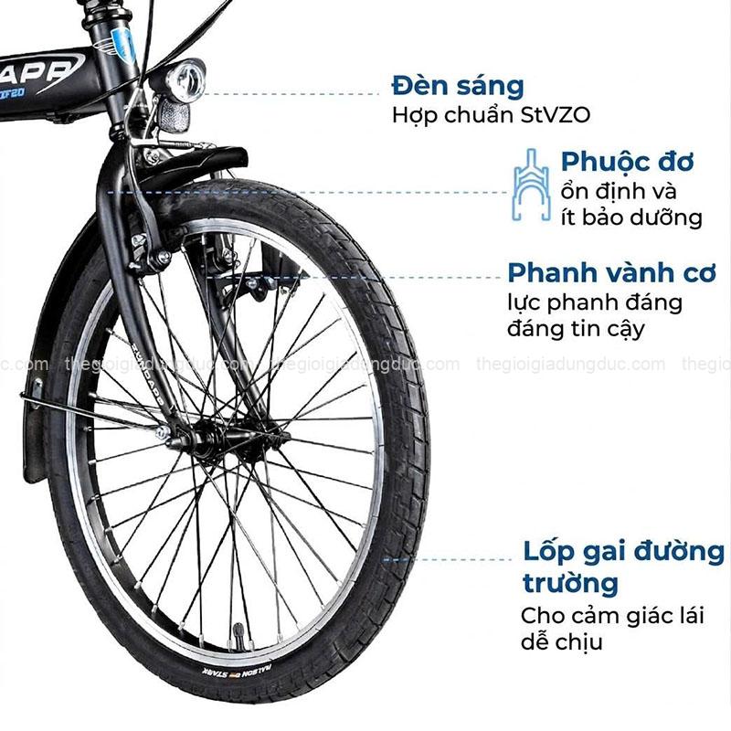 xe-dap-gap-gon-zundapp-zf20-speed-folder (10) Xe đạp gấp gọn Zündapp ZF20 Speed Folder
