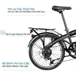 Xe đạp gấp gọn Zündapp ZF20 Speed Folder