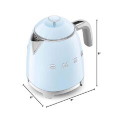 Ấm siêu tốc Smeg KLF05RPGEU 0,8L màu xanh mint