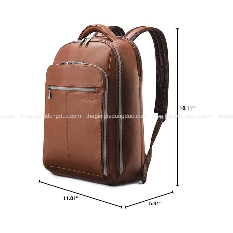 balo-samsonite-classic-leather-backpack (2) Balo Samsonite Classic Leather Backpack