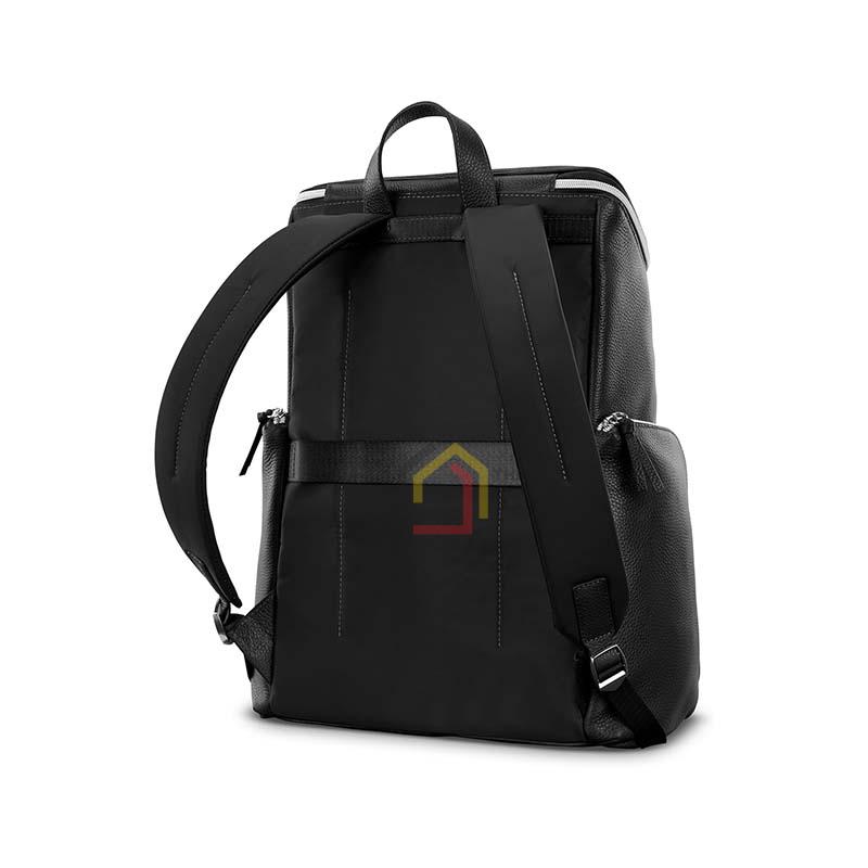 balo-samsonite-mobile-solution-2-leather-deluxe-backpack (1) Balo Samsonite Mobile Solution 2 Leather Deluxe Backpack