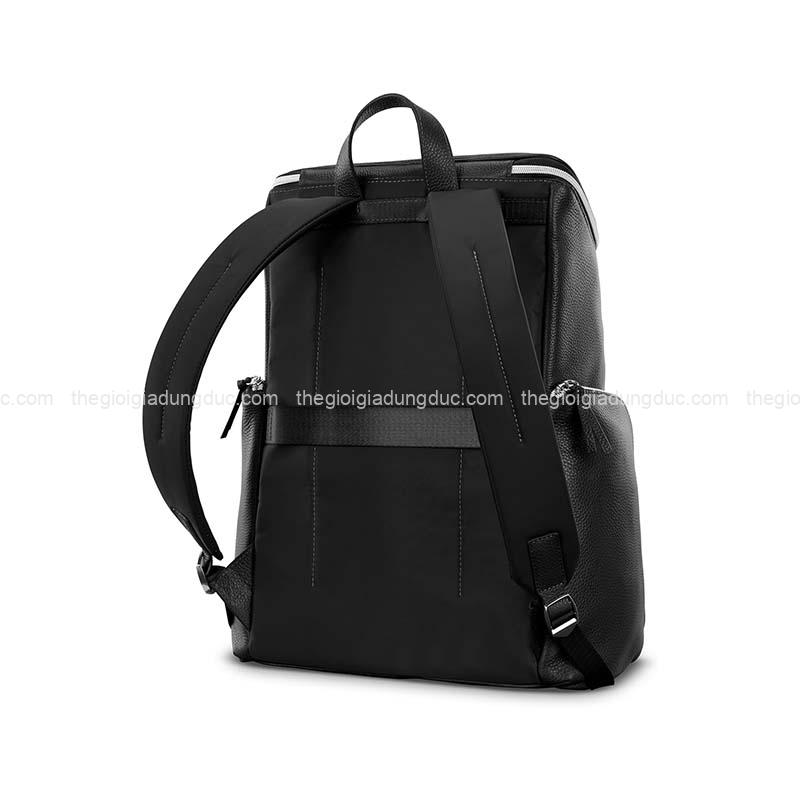 balo-samsonite-mobile-solution-2-leather-deluxe-backpack (1) Balo Samsonite Mobile Solution 2 Leather Deluxe Backpack