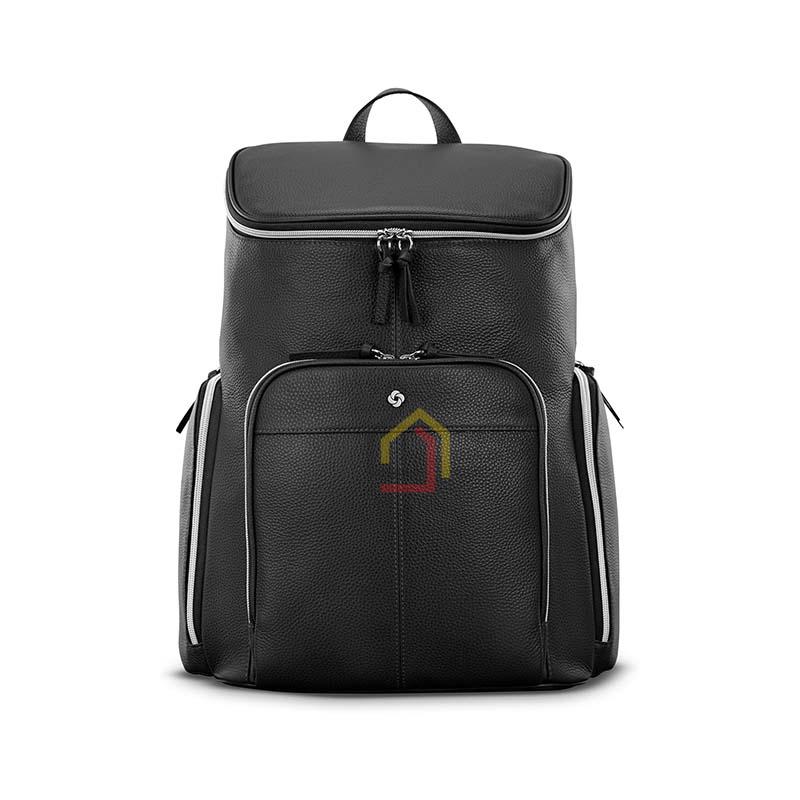 balo-samsonite-mobile-solution-2-leather-deluxe-backpack (3) Balo Samsonite Mobile Solution 2 Leather Deluxe Backpack