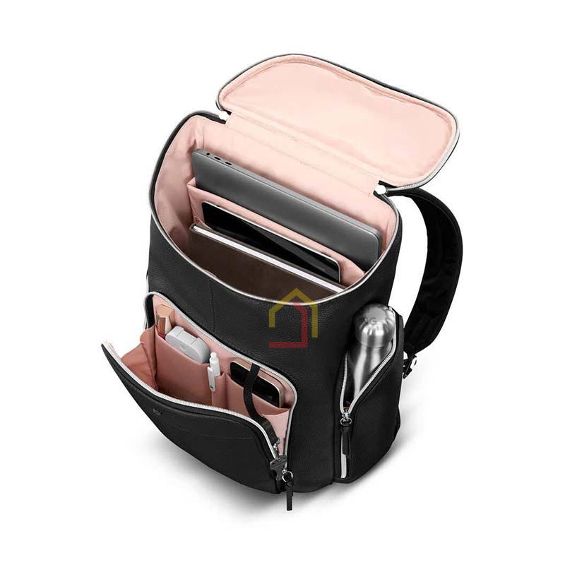 balo-samsonite-mobile-solution-2-leather-deluxe-backpack (6) Balo Samsonite Mobile Solution 2 Leather Deluxe Backpack