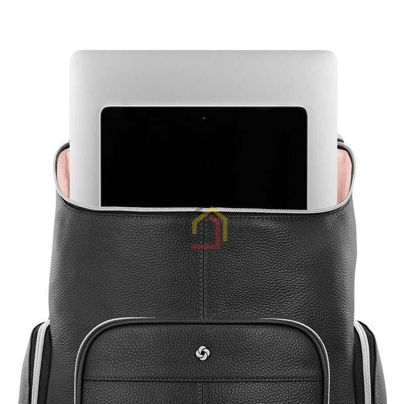 balo-samsonite-mobile-solution-2-leather-deluxe-backpack (7) Balo Samsonite Mobile Solution 2 Leather Deluxe Backpack