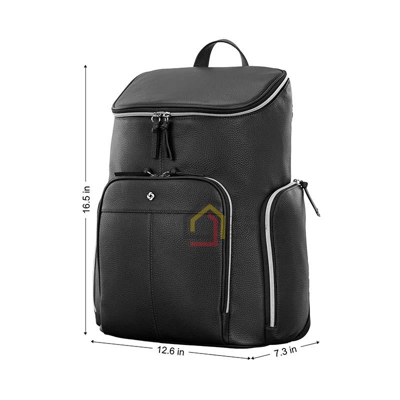 balo-samsonite-mobile-solution-2-leather-deluxe-backpack (8) Balo Samsonite Mobile Solution 2 Leather Deluxe Backpack