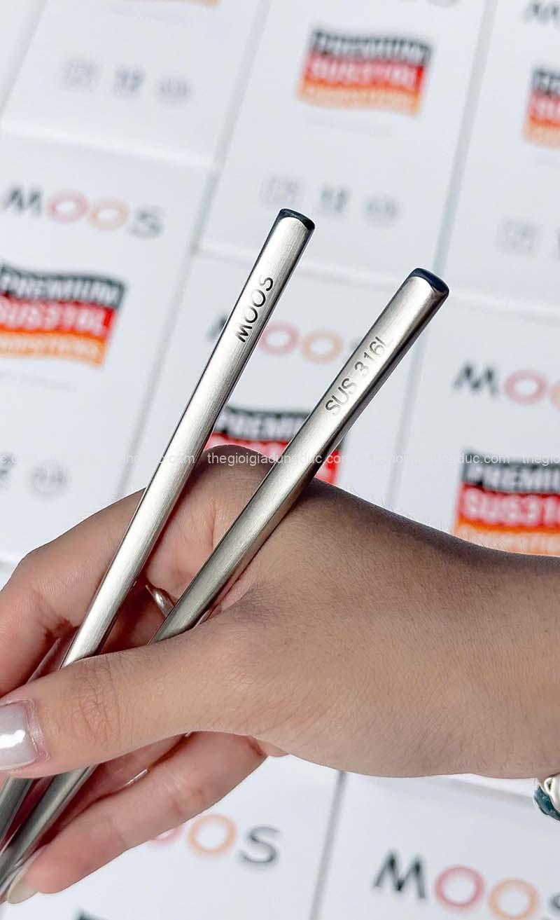 set-12-doi-dua-inox-moss-duc (4) Set 12 đôi đũa inox Moss Đức